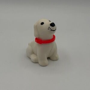 Vintage Little Tikes Dollhouse Loving Family Dog Red Collar Replacement